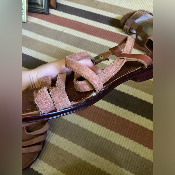 Vintage leather sandals real leather - Picture 8 of 8